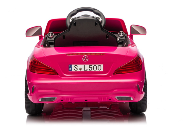 S506 Rosa Elektro-Kinderauto Mercedes SL500
