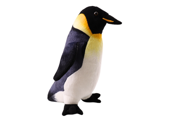 Plush Emperor Penguin mascot 35 cm