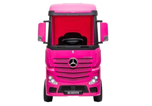 Batteriebetriebenes Auto Mercedes Actros Pink 4x4