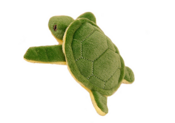 Plüsch-Schildkröten-Maskottchen-Schlüsselanhänger, Quietscher, Grün, 15 cm