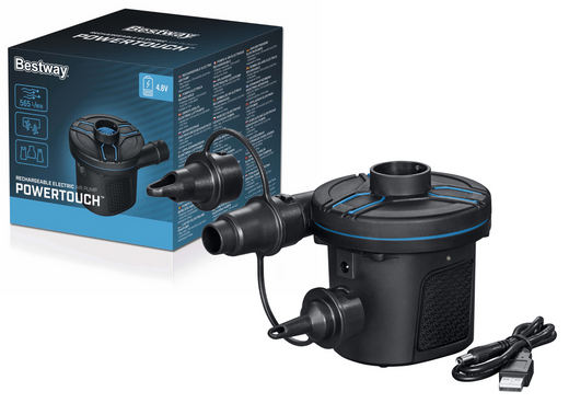 Bestway 62260 Elektrische USB-Pumpe 565 l/min