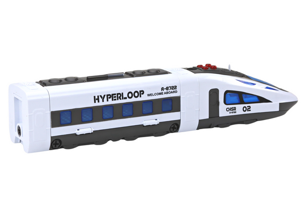 Zug-Zug dreht Schraubenzieher-Spuren, Lichter, Geräusche