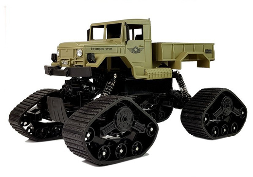 Off-Road Pickup 1:12 Remote Controlled R / C Yellow Tracks