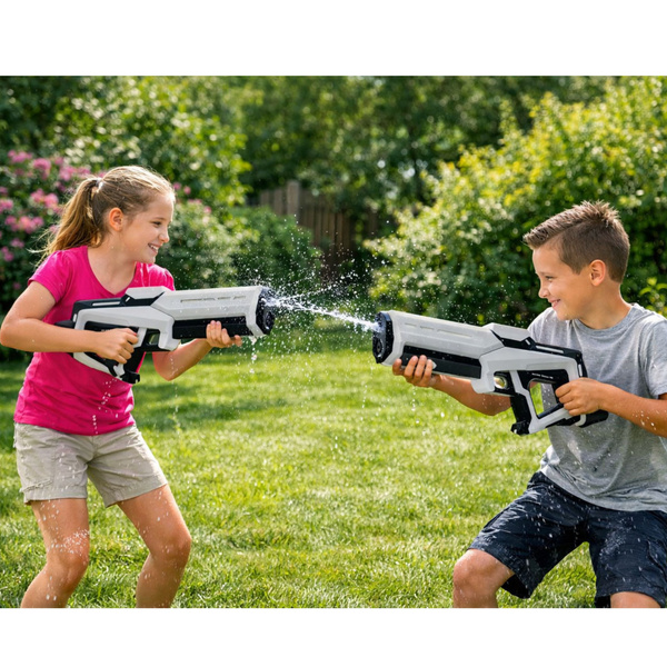 Space Water Gun Electric White 9m 300ml