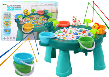 Angel-Arcade-Spiel, Grüner Tisch