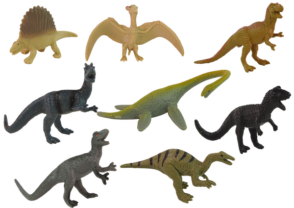 Set of 12 Dinosaur Figurines