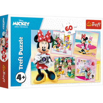 Puzzle - 60 - Urocza Minnie - Disney Minnie - Trefl 17360
