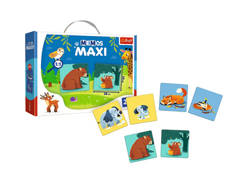 Memos Maxi Tiere und ihre Kinder Trefl 02268