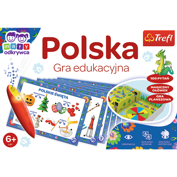 Lernspiel Polnischer Zauberstift Trefl 02114