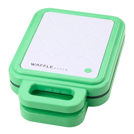 Spielzeug-Waffeleisen für Kinder, batteriebetrieben, Licht, Blush Green