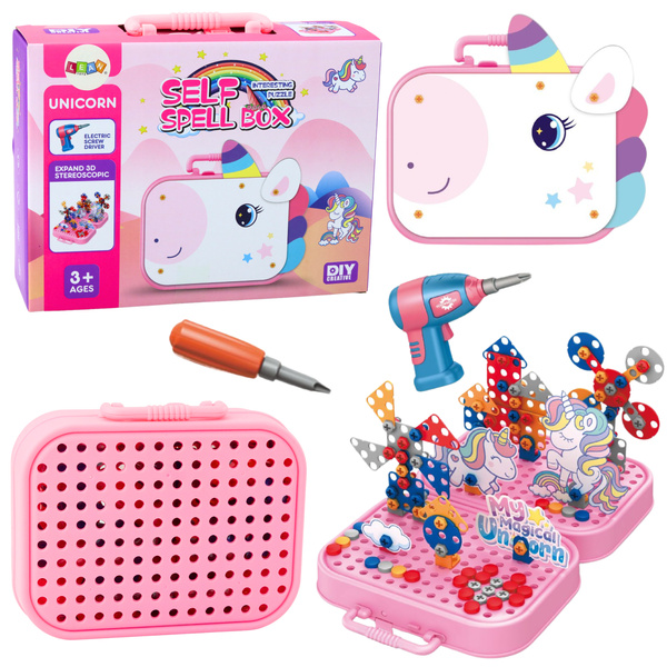 DIY Einhorn Bohrer Bausteine Set