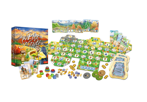 Family Game Five Summits: Mountain Adventures Trefl 02517