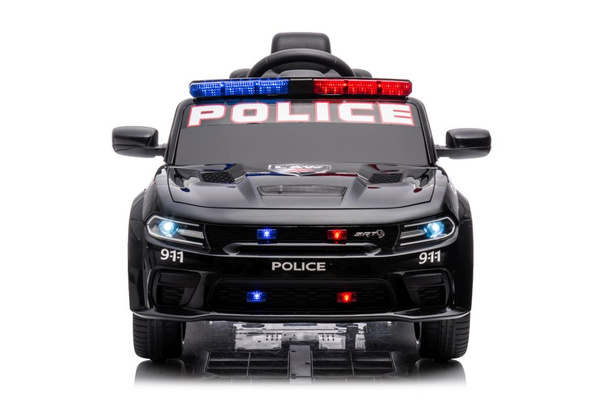Battery Car Dodge Charger Police Black