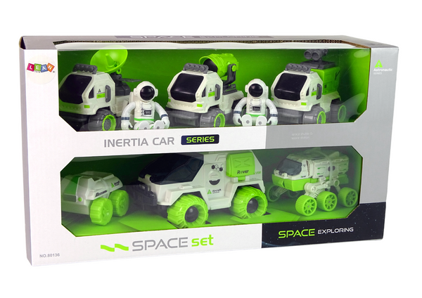 Raumfahrzeug-Set 6in1 Rover-Satellit für Kinder