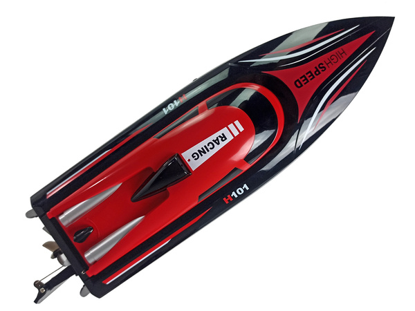Ferngesteuertes Motorboot H101 Rot 1:48 2.4G 35 km/h