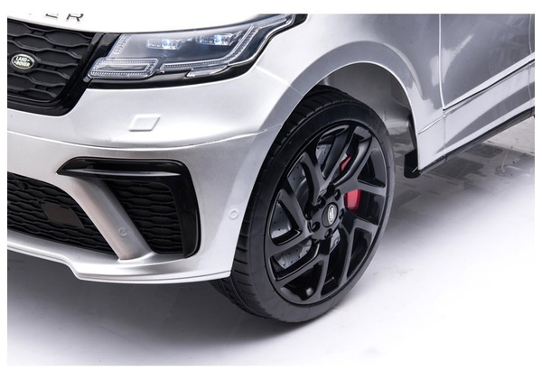 Electric Ride-On Car Range Rover Silver Painted