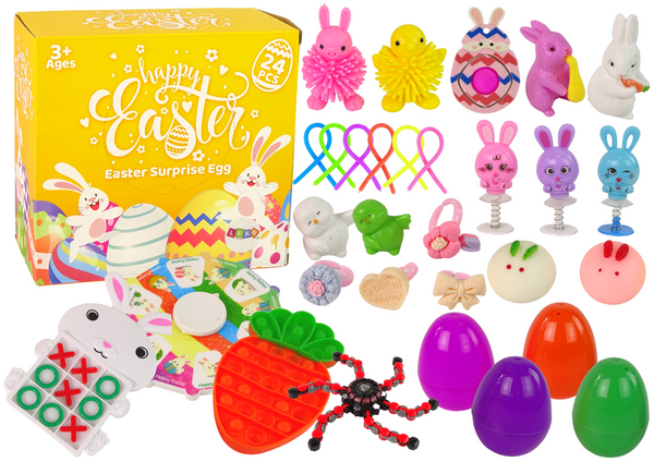 Ostern Fidget Toys Anti-Stress Spielzeug Set 24 Elemente