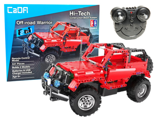 Bauklötze Jeep Remote Controlled CADA 2.4G 531 Elements