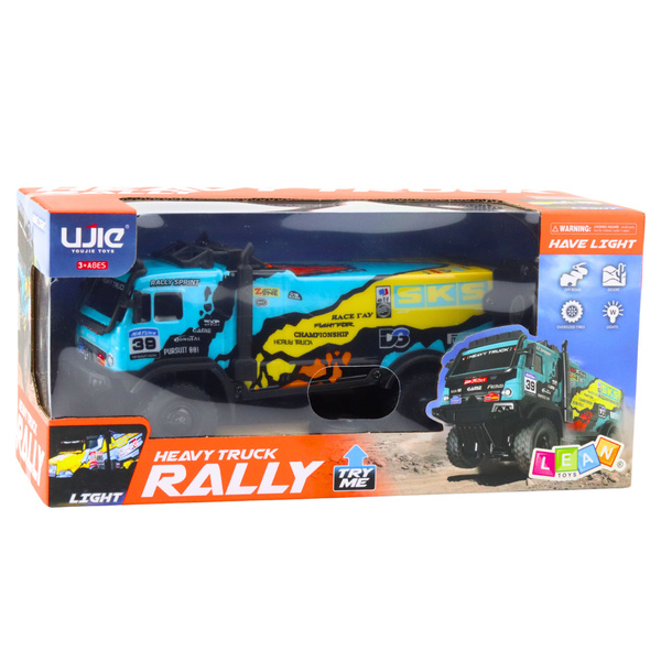Remote Controlled Truck RC Remote Control Sounds Blue
