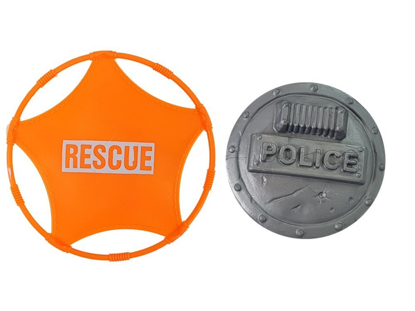 Zestaw Policyjny Helikopter Auto Policja Łódź Dźwięk Broń