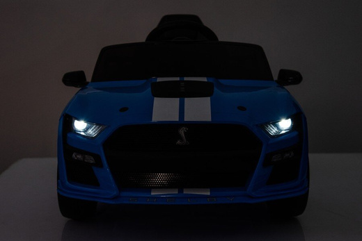 Battery-powered vehicle Ford Mustang GT500 Shelby Blue