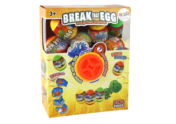 Cracking Dinosaur Egg Draw Bunte Muschel 12 Stk.