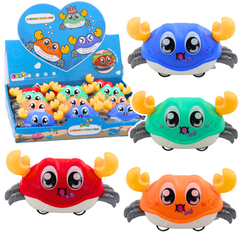 Interactive Crab With Tension Drive Riding Colorful