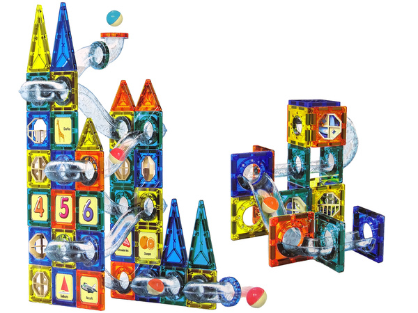 Magnetic Castle 97 el. Plastic