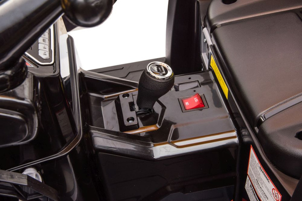 Batteriebetriebener Traktor mit Anhänger Hercules Yellow 24V