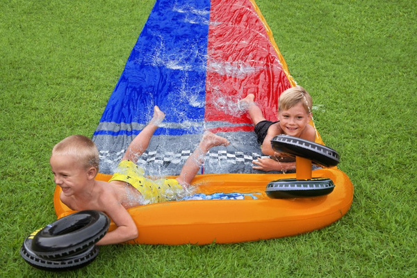 Double Water Slide 4.88 m Bestway 52391