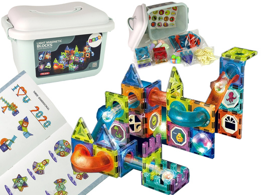 Ball Slide Illuminated Track Magnetic 75 Stück