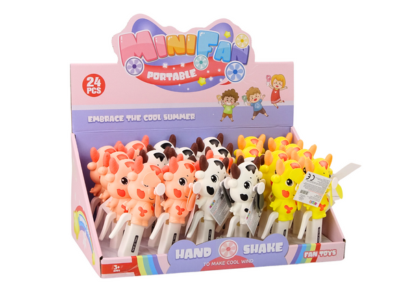 Hand Held Windmill Fudge Mini Pinwheel For Children 3 Colors