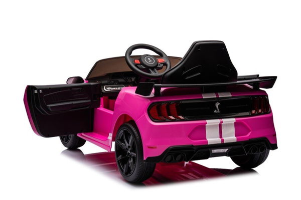Battery-operated vehicle Ford Mustang GT500 Shelby Pink