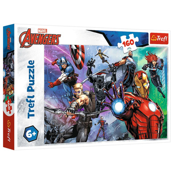 Marvel Puzzle 160 Teile. Immer bereite Helden Trefl 15424
