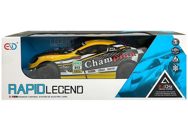 Sport Radio Controlled Car 2.4GHz Yellow