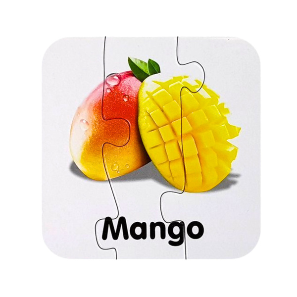 Educational Puzzle Fruit Jigsaw Puzzle 10 Connections