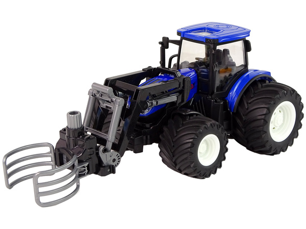 Remote-controlled tractor with grab handle Blue