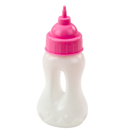 Baby Doll With Feeding Bottle Dress Powder Pink Sounds 30cm
