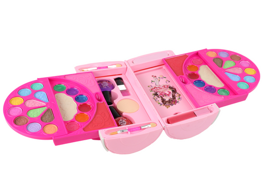 Beauty Makeup Set In Case Eyeshadow Pink