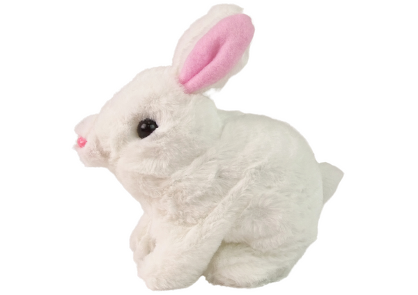 Interactive Bunny Rabbit Mascot White Carrot Bowl