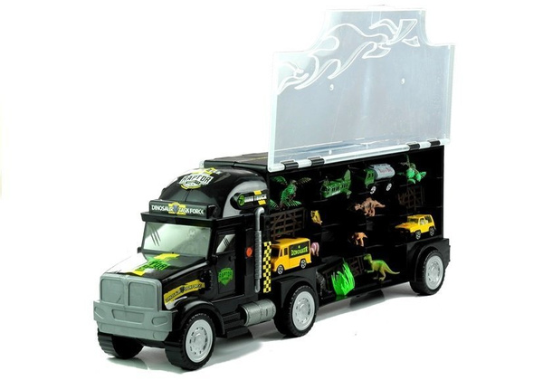 Lorry Truck with Dinosaurs and Cars 49 cm 1:22 + Game