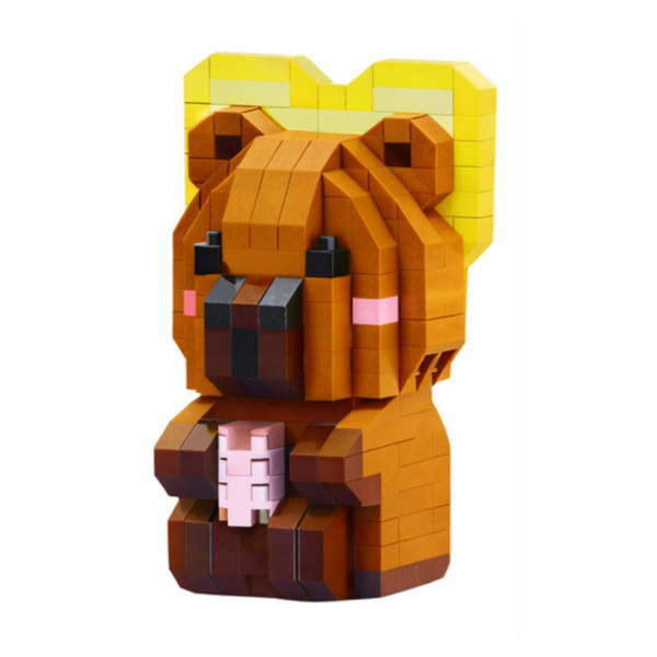 Capybara Bausteine 3D Figur 204 – 263 Teile.