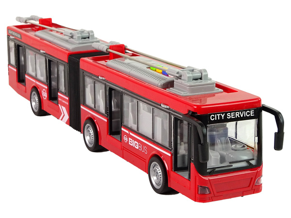 Red Double Bus 1:16.