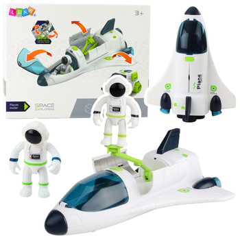 Spaceship Cosmonaut Figures Space Vehicle Lights Sounds