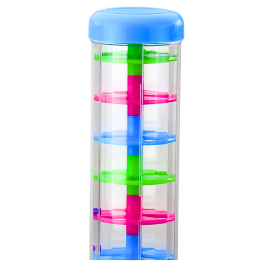 Large Sensory Tube Rain Shower Rattle Colored Balls 40cm