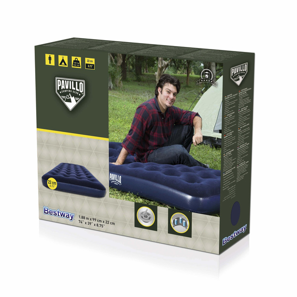 Bestway air mattress 188 x 99 x 22 cm 67001