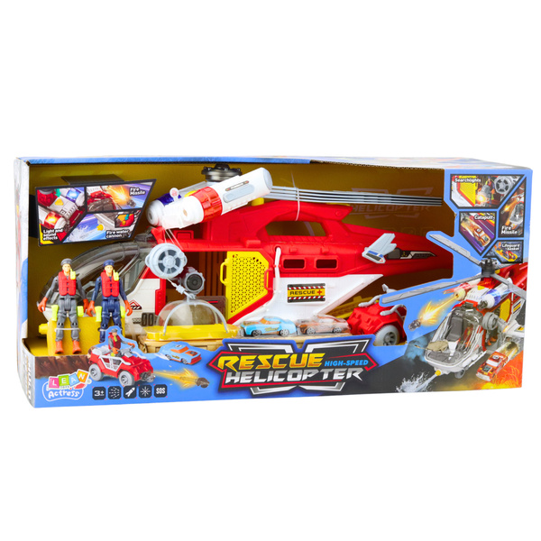 Rescue Helicopter Multifunction Accessories Lights Sounds Set