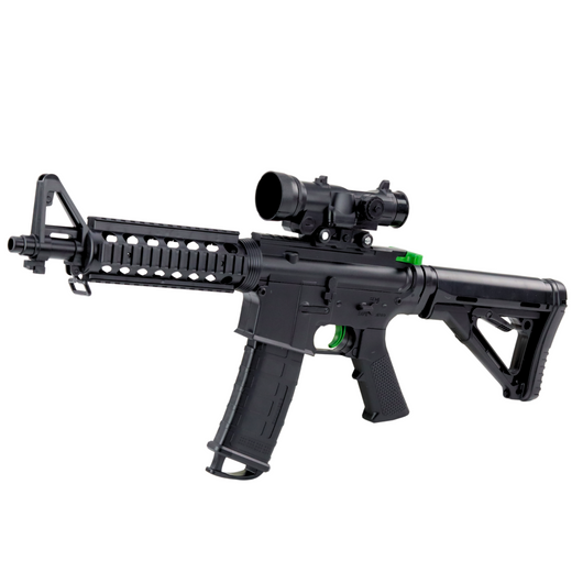 Karabin Szturmowy Na Kulki Wodne Hydrożelowe Celownik Okulary Czarny 86cm 