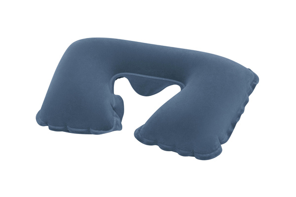 Inflatable Travel Pillow Croissant Blue Bestway 67006