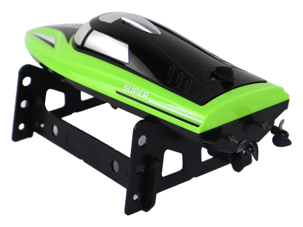 Remote Controlled Motorboat R/C 2.4G 20-25km/h Green